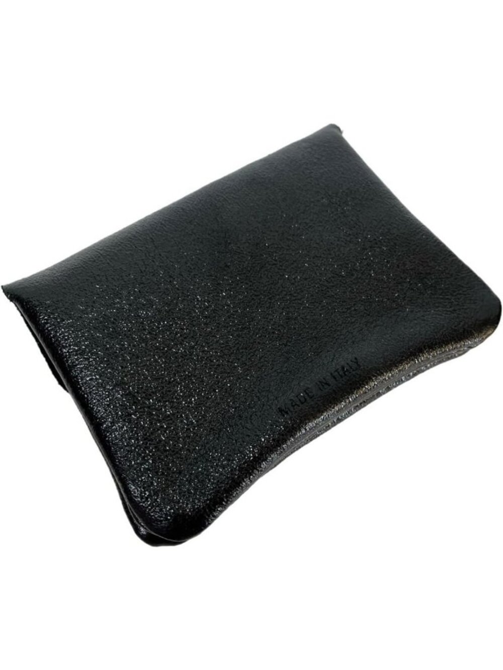 Stylish Small Women's Wallet in Genuine Italian Leather - Black, Compact & Chic - Picture 5 of 7